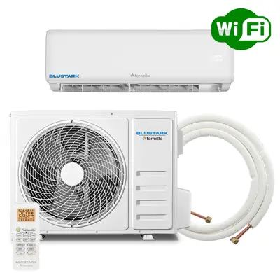 Aer conditionat Fornello BluStark FAN 18 CB 18000 BTU clasa energetica A++ WI-FI cu kit de…