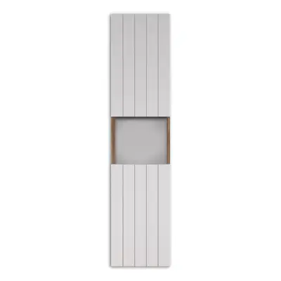 Dulap baie suspendat Nevada alb 35x150 cm
