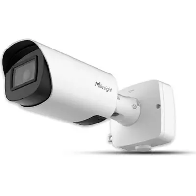 MILESIGHT TECHNOLOGY Camera de supraveghere IP Bullet 8 MP, rezolutie 3840x2160, Lentila varifocala…