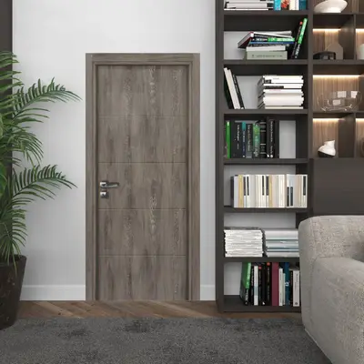 Usa de interior din MDF Idealine model 9220 Natural light wenge 2010/810