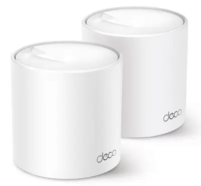 Sistem Wireless Mesh TP-Link Deco X50, Gigabit, WiFi 6, 3000 Mbps, 2 Pack (Alb)