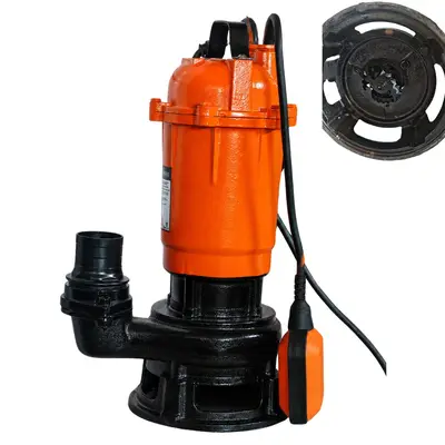 Pompa apa murdara 1100W profesionala submersibila fonta cu tocator si plutitor GW GW7367