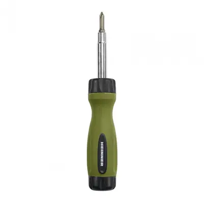 HEINNER Surubelnita HEINNER PCS001, cu 4 biti de 75 mm, Verde