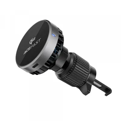 AceFast Incarcator Auto Wireless Acefast D40, 15W, 1.67A, Gri