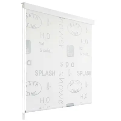 Roleta perdea de dus 160x240 cm imprimeu splash