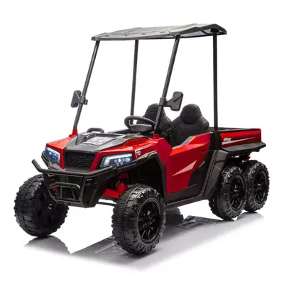 UTV electric Kinderauto Gladiator pentru 2 copii, bluetooth, roti moi EVA, scaun tapitat, 180W…