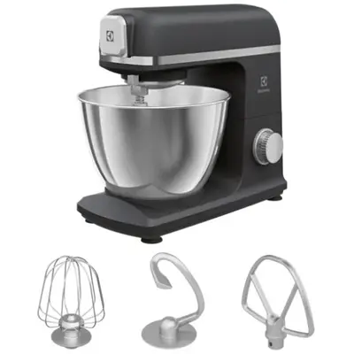 Electrolux Robot de bucatarie Electrolux E5KM1-4BPT Create 5 cu accesorii, 1200W, Negru Metalic
