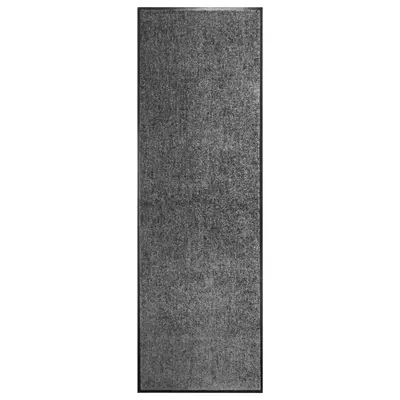 Covoras de usa lavabil antracit 60x180 cm